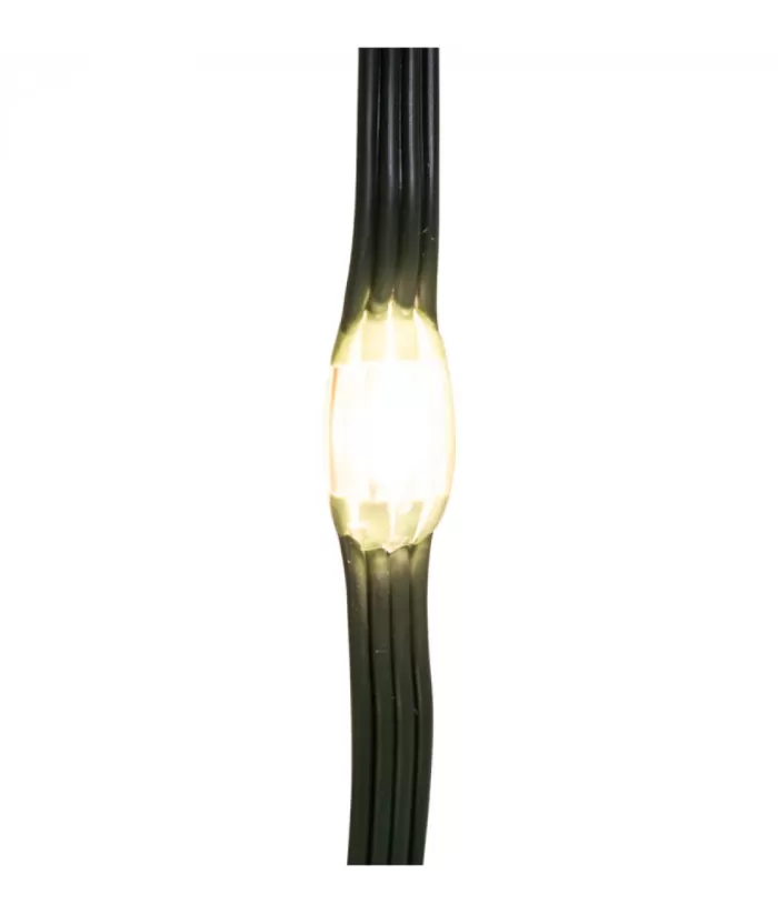 Boutique de Noël Light Sets*100-Light Warm White Led Connectable Green Wire Light Set