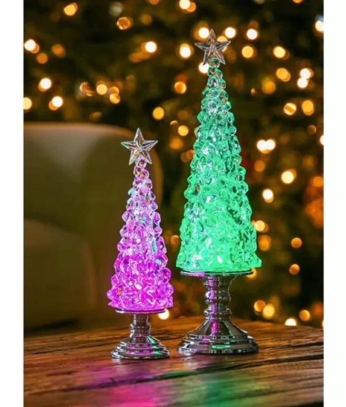 Store 11"Color Changing Tree Table Trees