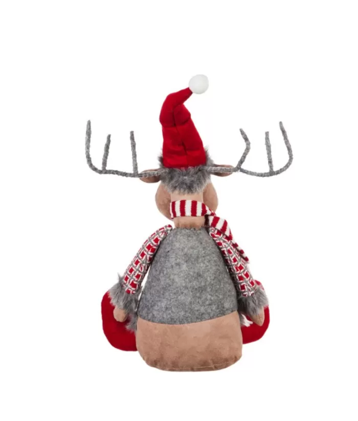 Boutique de Noël Rustic*15"Sitting Moose Plush