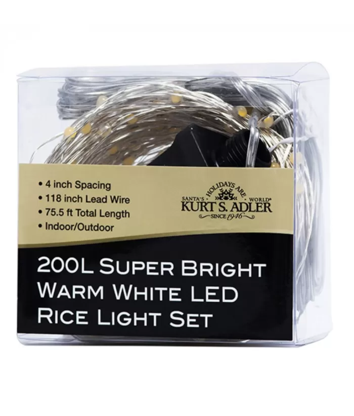 Boutique de Noël Light Sets*200 Mini Fairy Superbright Warm White Light Set