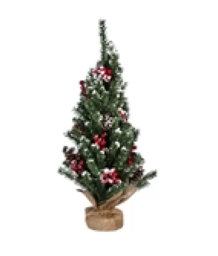 Boutique de Noël Miscellaneous*24"Berry Tree W/Snow