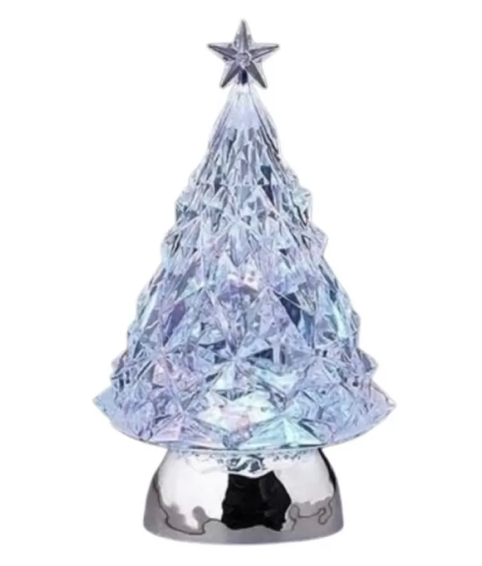 Boutique de Noël Winter Wonderland*9.5"Tricolor Tree,3/Aa