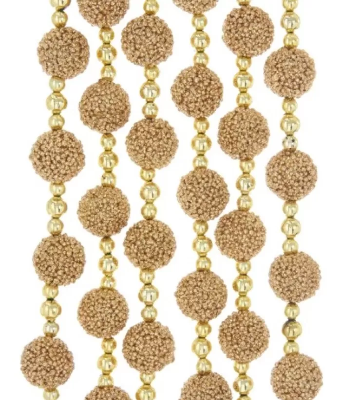 Boutique de Noël Christmas Classics*9'Brown Glitter Garland