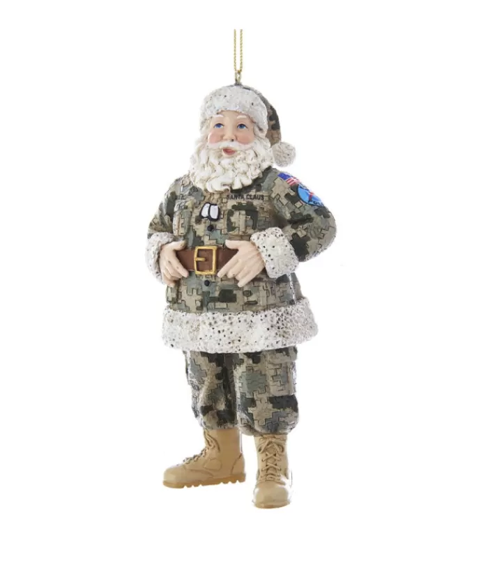 Outlet Army Santa Ornament Angels & Santas