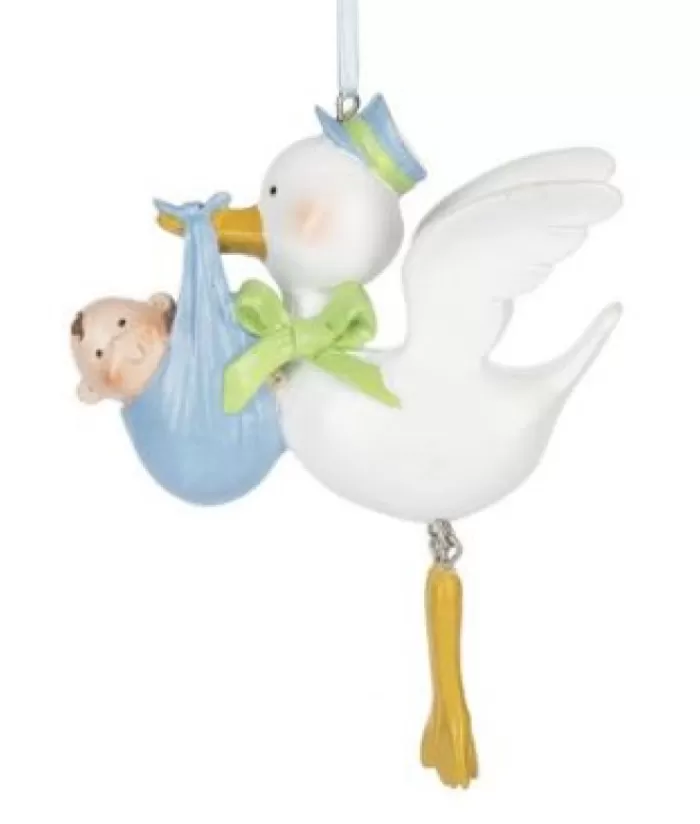 Discount Baby Boys`S First Christmas With Stork, Ornament First Christmas