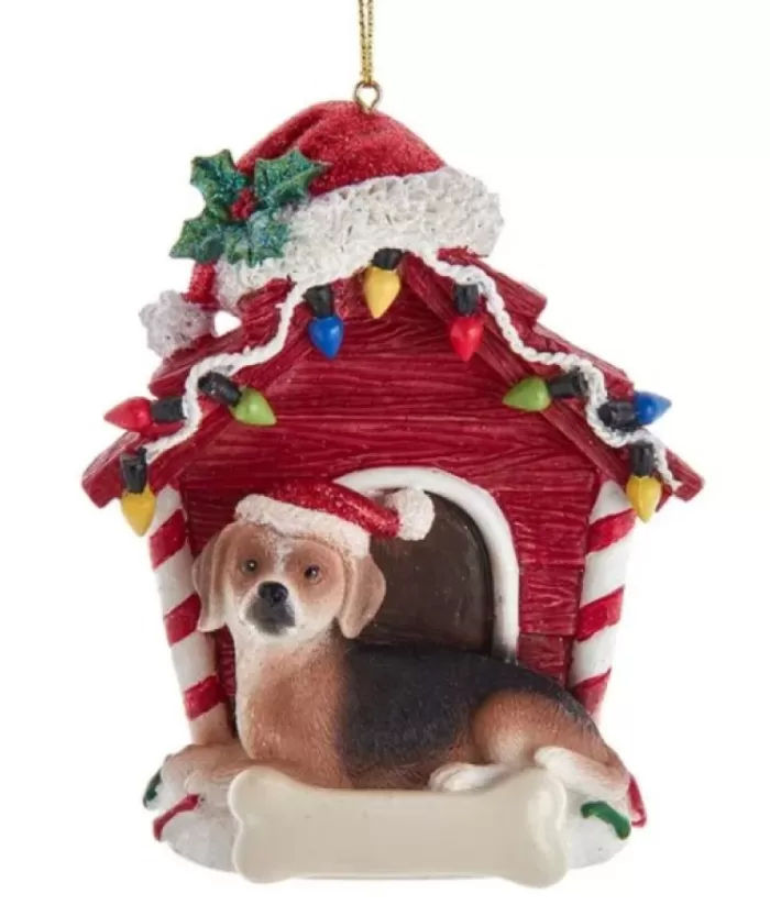 Boutique de Noël Family & Friends*Beagle Ornament With Doghouse