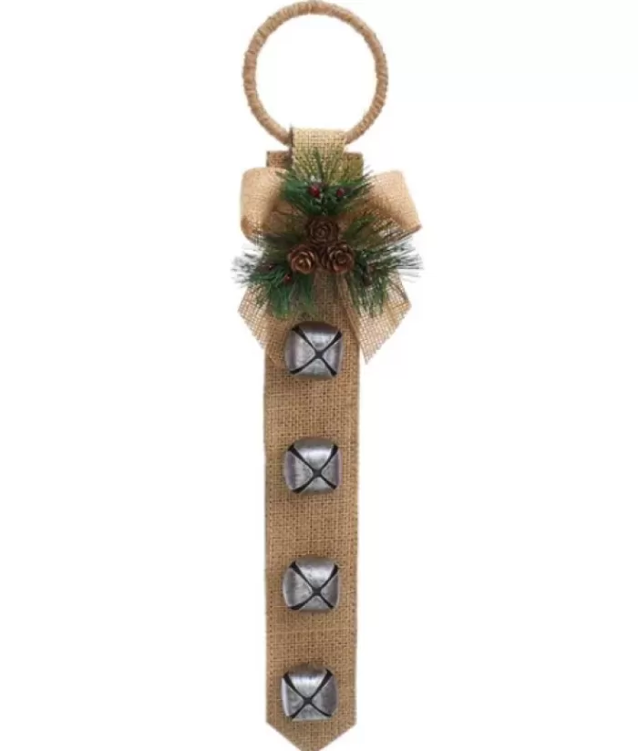 New Beige Door Hanger With Bells Bells