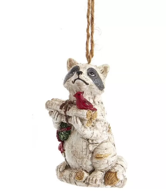 Flash Sale Birch Raccoon Ornament Animals