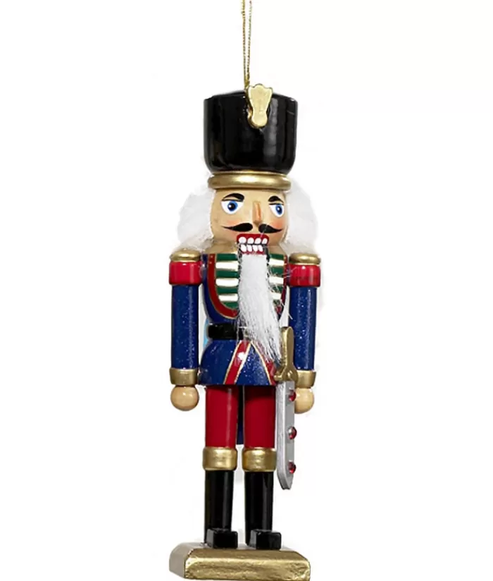 Best Sale Blue Nutcracker With Sword Ornament Ballet & Nutcrackers