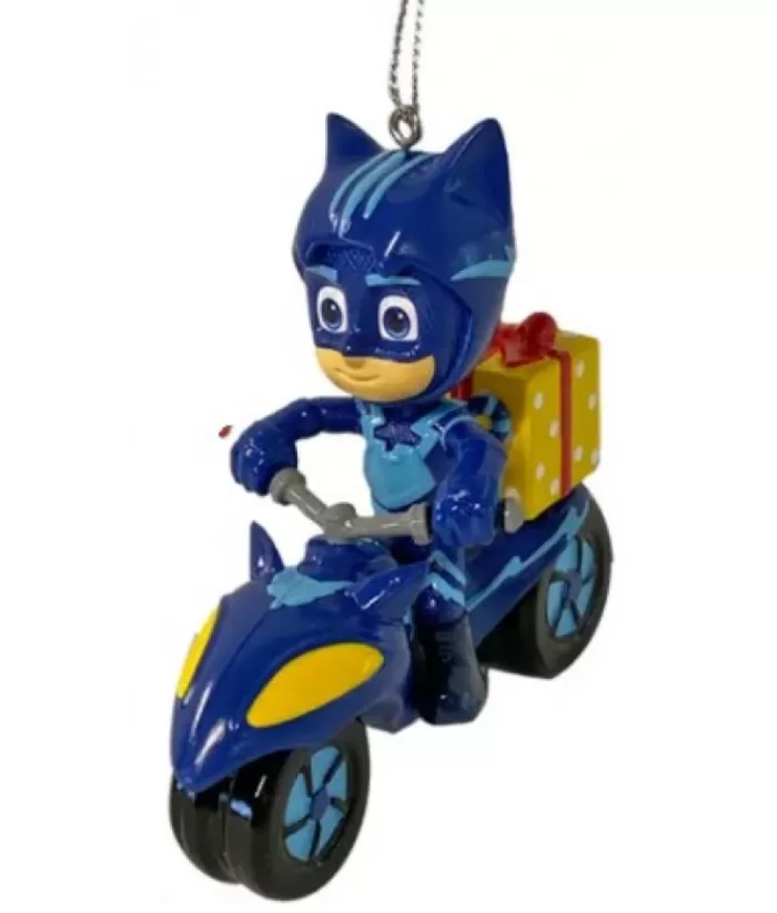 Boutique de Noël Movies And Series*Blue Pyjamask Catboy On Motorbike