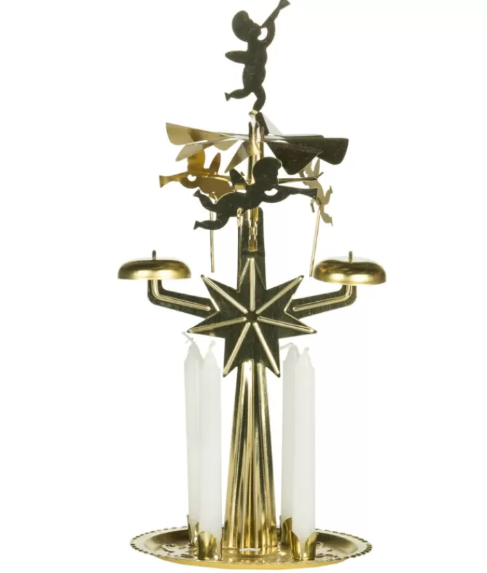 New Brass Angel Candle Chime Miscellaneous