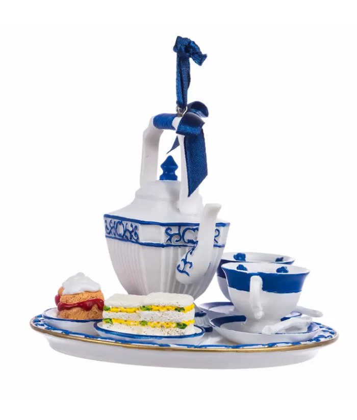 Store Breakfast Teapot Tray Ornament Miscellaneous