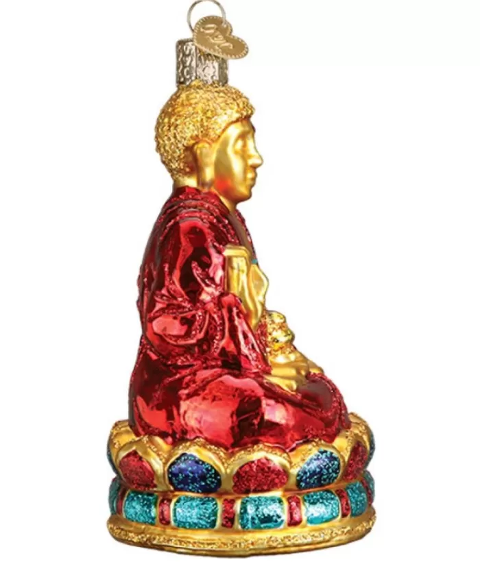 Boutique de Noël Religion*Buddha Glass Ornament