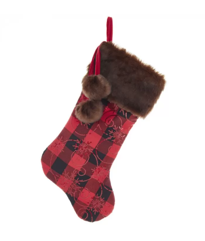 Boutique de Noël Stockings*Buffalo Plaid Stocking