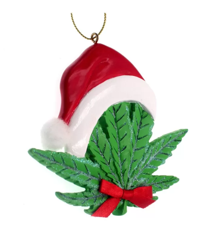 Boutique de Noël Family & Friends*Cannabis Leaf Ornament