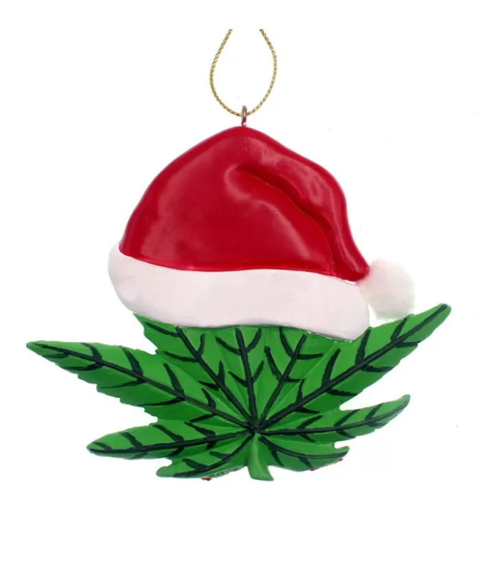 Boutique de Noël Family & Friends*Cannabis Leaf Ornament