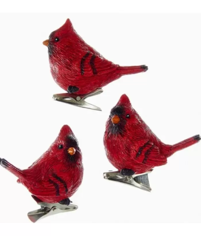 Boutique de Noël Birds & Owls*Cardinal With Clip