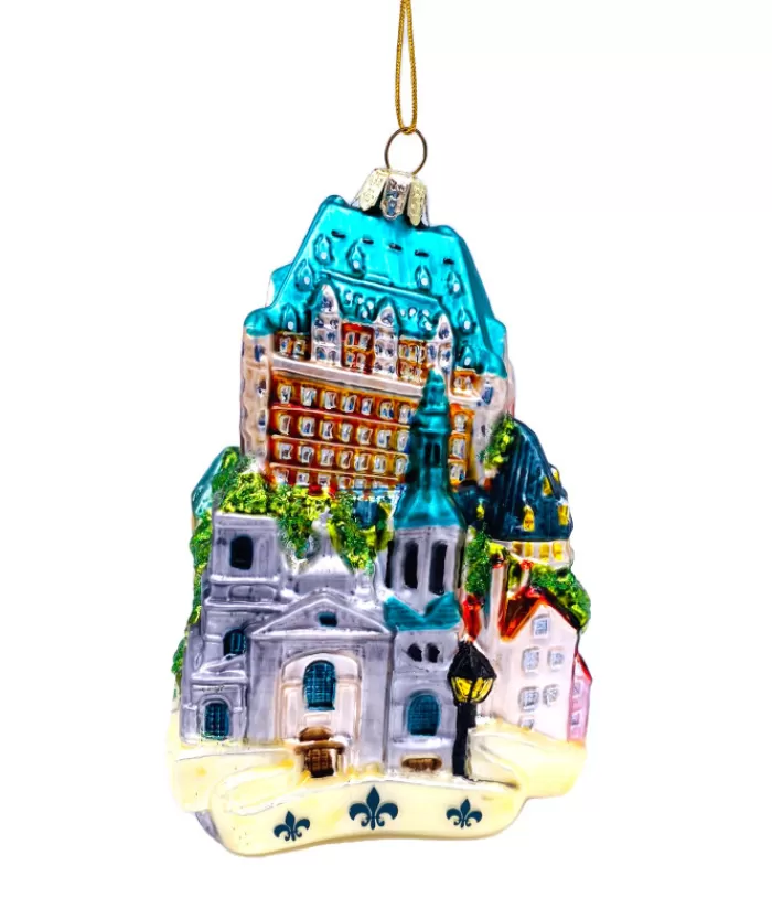 Clearance Chateau Frontenac Glass Ornament Miscellaneous