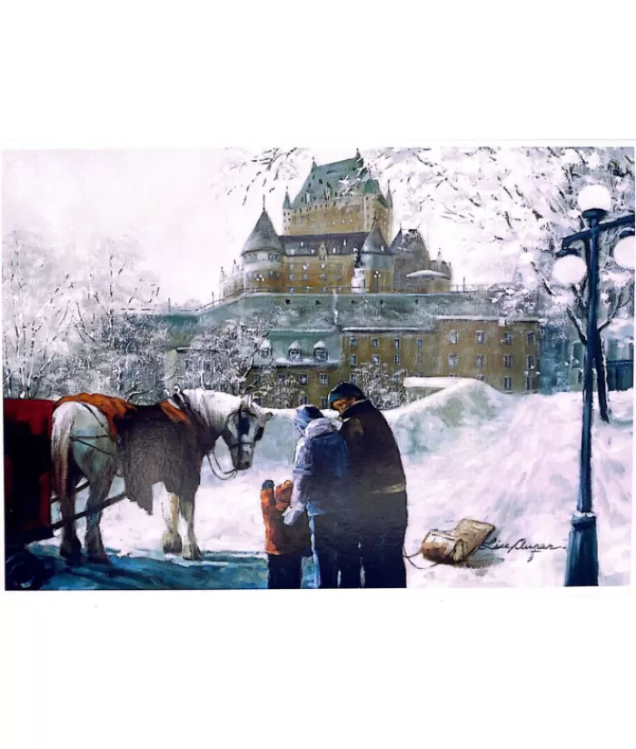 Cheap Christmas Card Chateau Frontenac Christmas Cards & Stationary