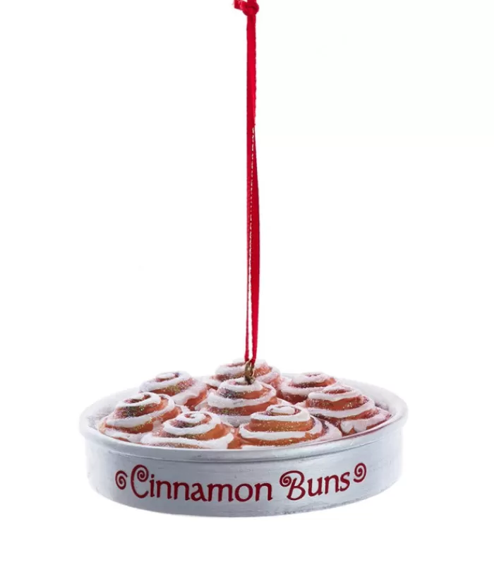 Best Sale Christmas Ornament, Baking Tray Of Cinnamon Buns Gingerbread & Candy