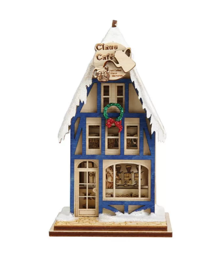 Boutique de Noël Nordic Villages*Claus Coffee Shop Ornament