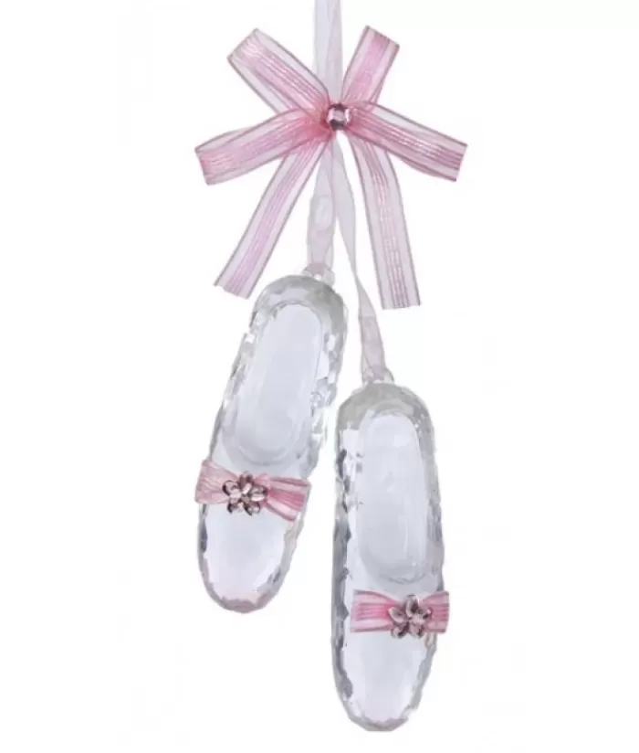 Best Sale Clear Ballet Shoes Ornament La Vie En Rose