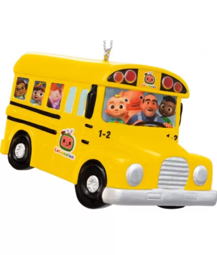 New Cocomelon School Bus Ornament Family & Friends