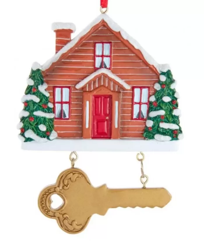 Best Cottage House With Key Ornament Family & Friends