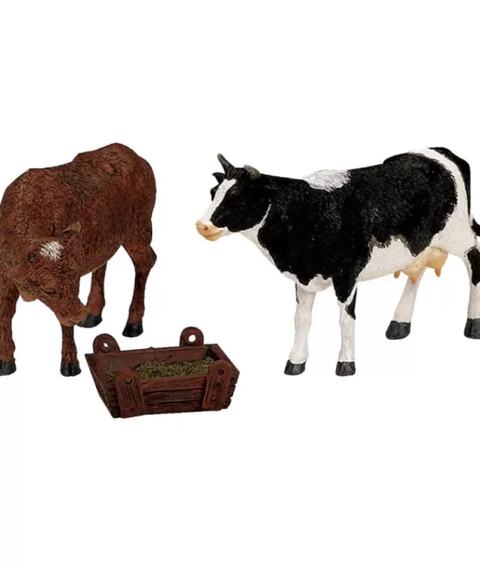 Discount Cow And Bull With Manger Miscellaneous