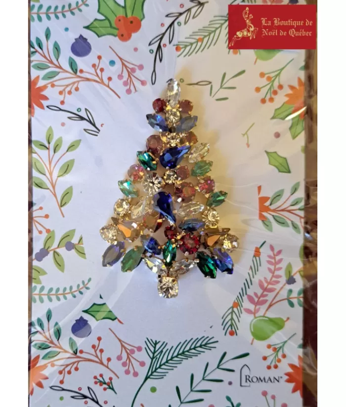 Hot Crystal Tree Pin Jewelry