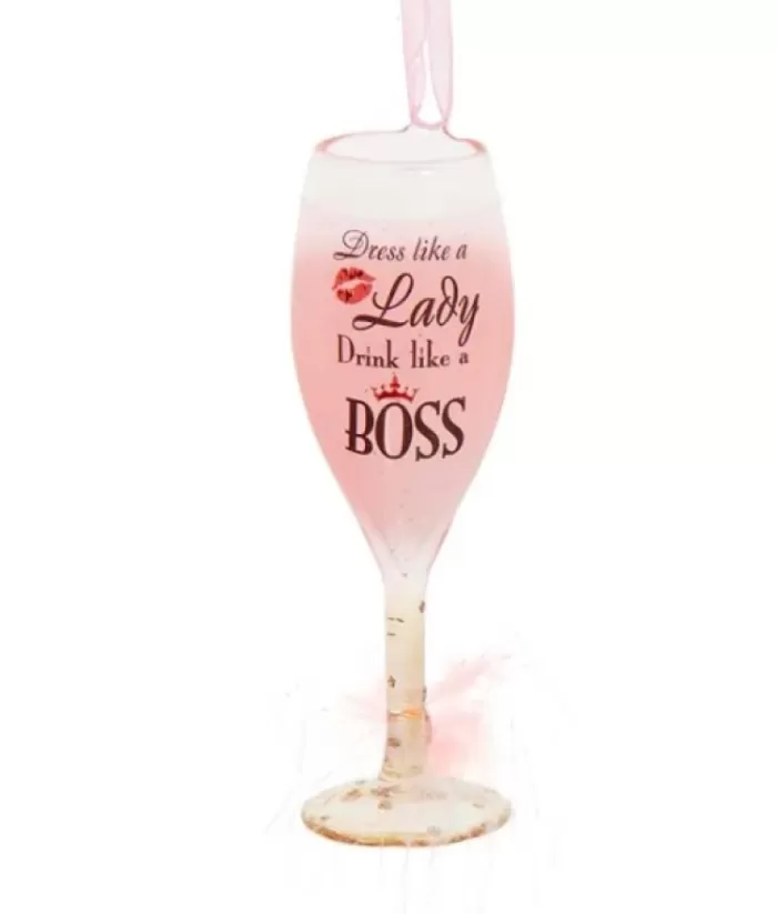 Boutique de Noël Mom'S Kitchen & Bakery*Drink Like A Boss, Xmas Tree Ornament