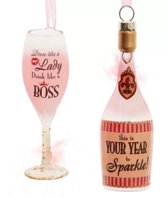 Boutique de Noël Mom'S Kitchen & Bakery*Drink Like A Boss, Xmas Tree Ornament