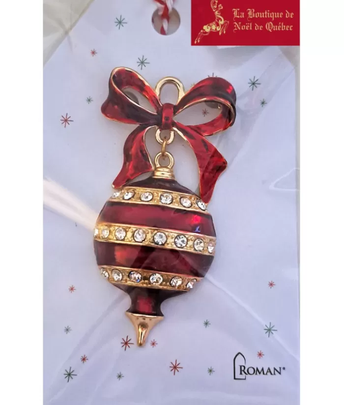 Best Sale Festive Ornament Shaped Brooch Jewelry