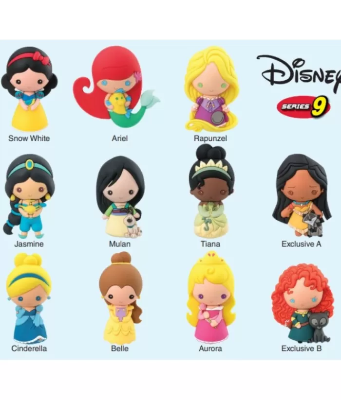 Boutique de Noël Movies And Series*From The World Of Disney, Princess Foam Keyring