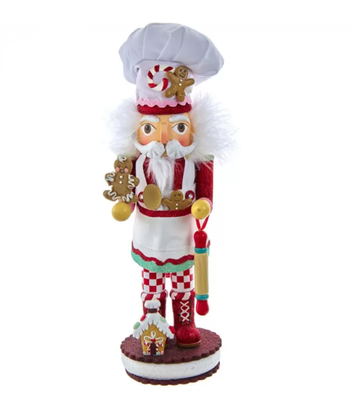 Boutique de Noël Ginger Bread & Candy Shoppe*Gingerbread Chef Nutcrakcer