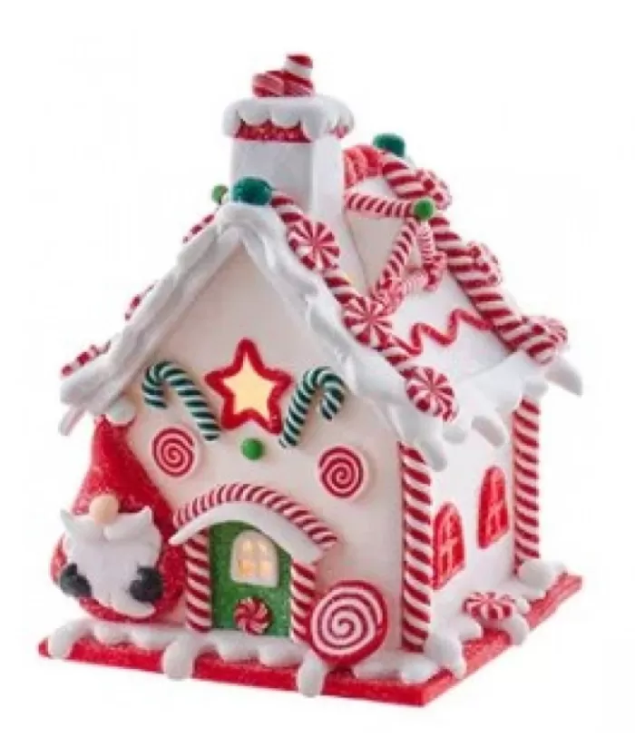 Boutique de Noël Usb & Led*Gingerbread House 6" Led