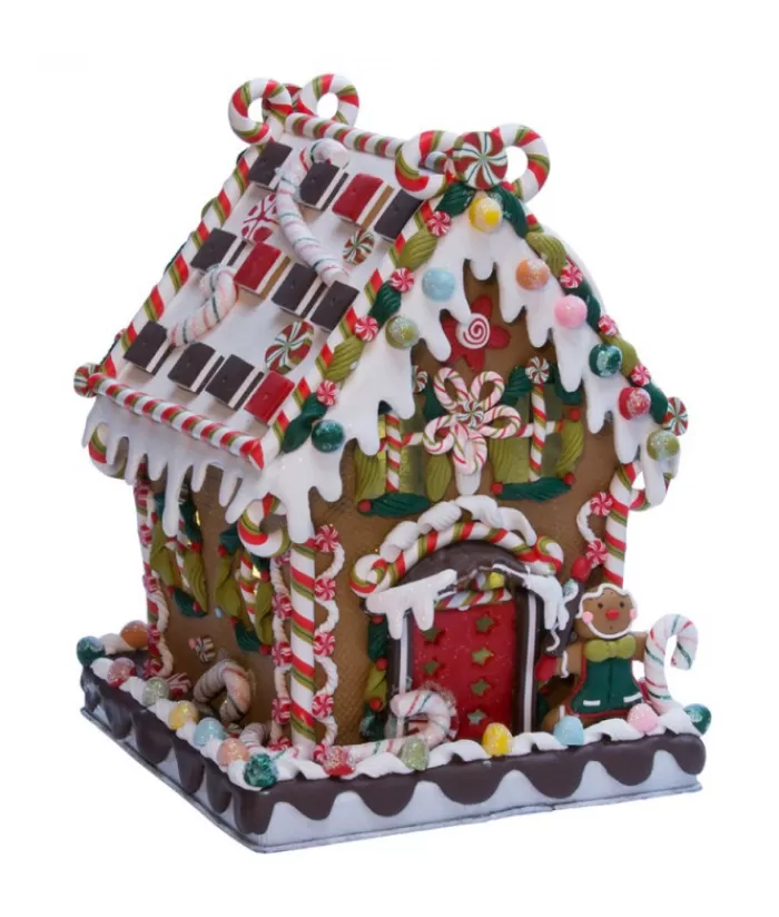 Fashion Gingerbread House 8" Led Miscellaneous