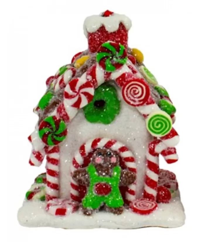 Boutique de Noël Usb & Led*Gingerbread House Ornament Led