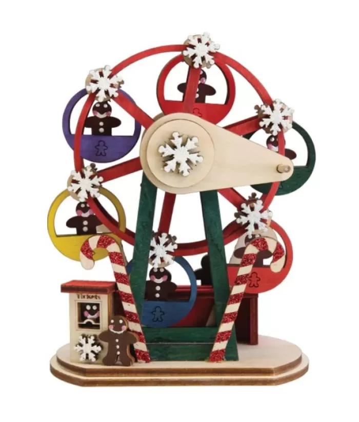 Boutique de Noël Rustic*Gingerbread Man`S Ferris Wheel