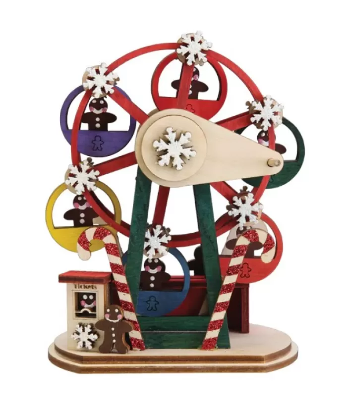 Flash Sale Gingerbread Man`S Ferris Wheel Gingerbread & Candy