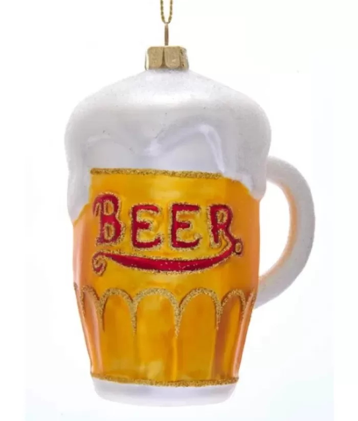 Boutique de Noël Mom'S Kitchen & Bakery*Glass Beer Stein, Christmas Tree Ornament