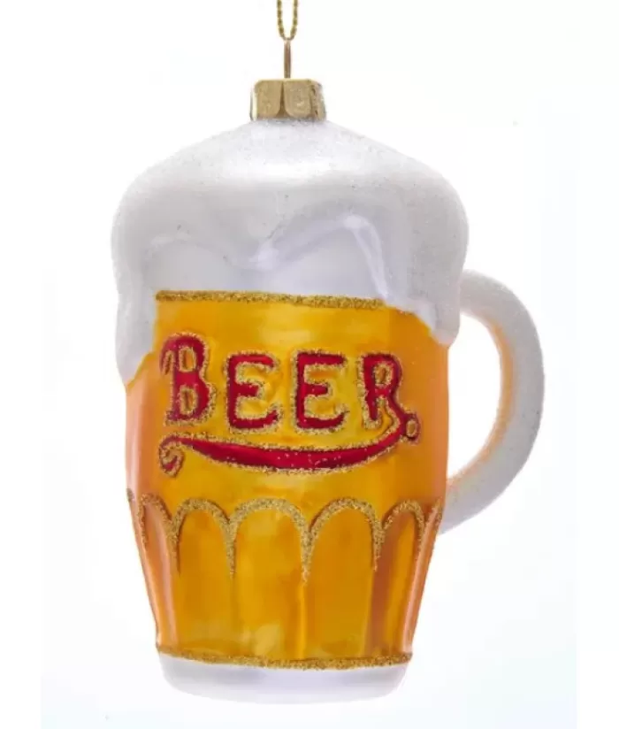 Online Glass Beer Stein, Christmas Tree Ornament Beer & Wine