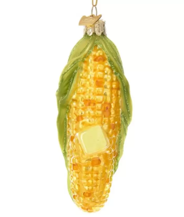 Hot Glass Corn On The Cob Ornament Foody & Drinks
