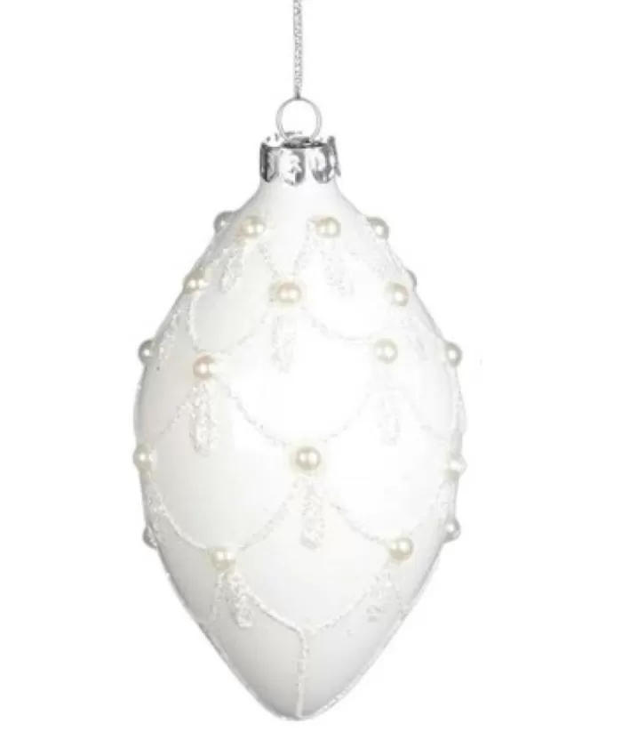 Boutique de Noël Winter Wonderland*Glass Finial Ornament