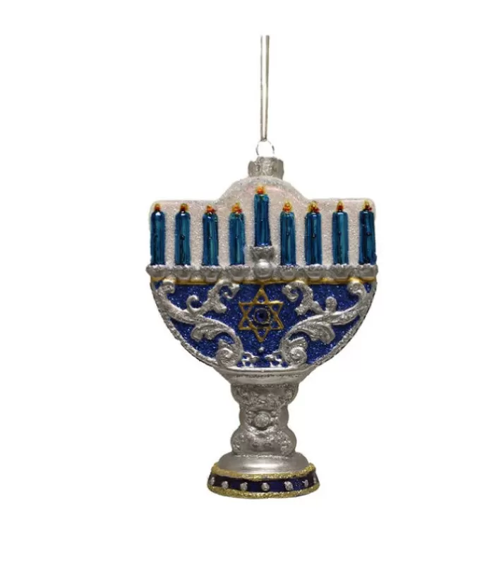 Cheap Glass Ornament Happy Hanukkah Hanukkah