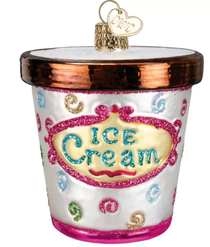 Online Glass Ornament, Ice Cream Carton Foody & Drinks