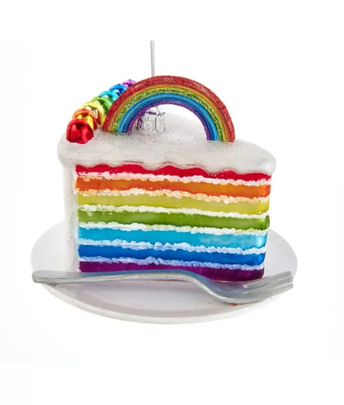 Best Glass Ornament, Rainbow Cake Foody & Drinks