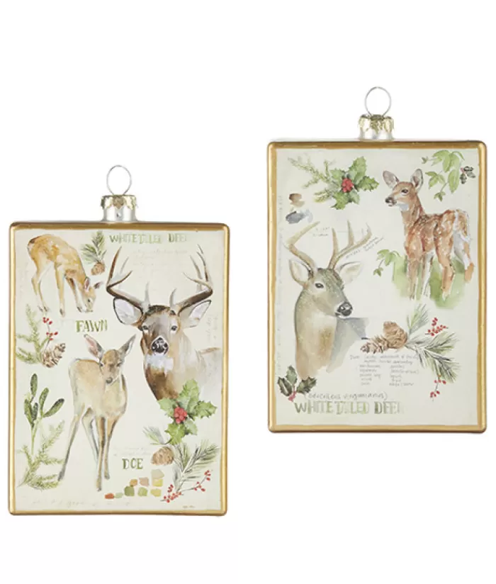 Discount Glass Ornament, With Wildlife Poster Design Animals