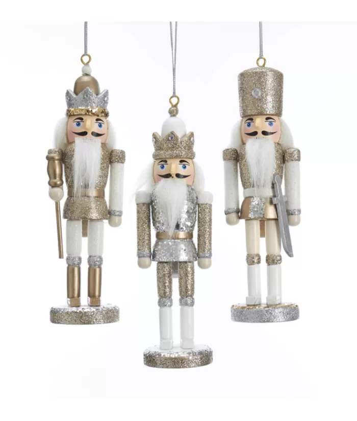 Cheap Gold And Silver Nutcracker Ornament Ballet & Nutcrackers