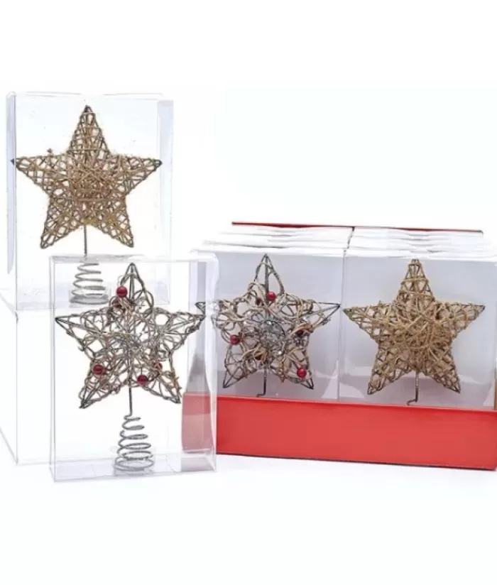 Online Gold Star Tree Top Star & Tree Topper